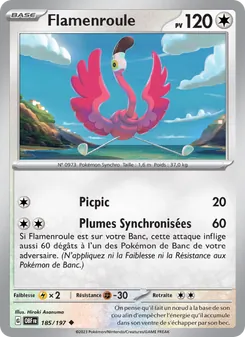Flamenroule 185/197 Flammes Obsidiennes