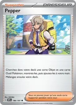 Pepper 186/197 Flammes Obsidiennes