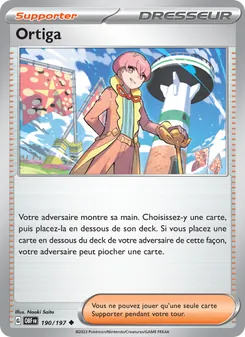Ortiga 190/197 Flammes Obsidiennes