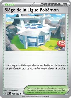 Siège de la Ligue Pokémon 192/197 Flammes Obsidiennes