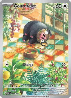 Gourmelet 209/197 Flammes Obsidiennes