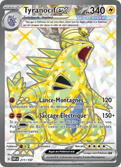 Tyranocif-ex 211/197 Flammes Obsidiennes