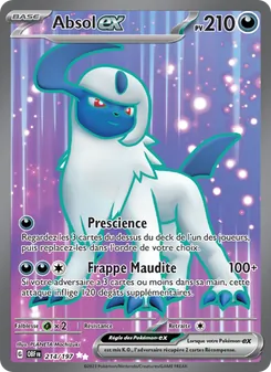 Absol-ex 214/197 Flammes Obsidiennes