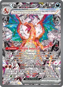 Dracaufeu-ex 223/197 Flammes Obsidiennes