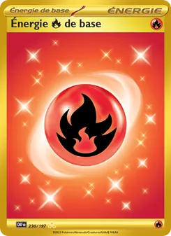 Énergie Fire de base 230/197 Flammes Obsidiennes