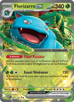 Florizarre-ex 003/165 151