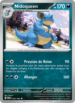 Nidoqueen 031/165 151