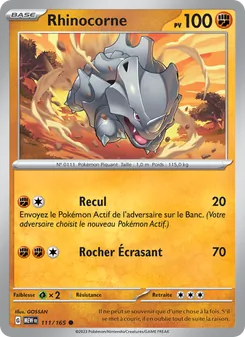 Rhinocorne 111/165 151