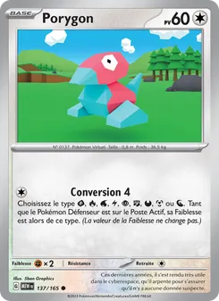 Porygon 137/165 151