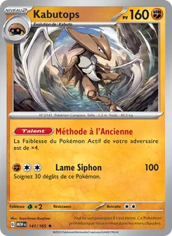 Kabutops 141/165 151