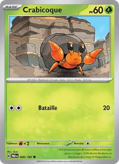 Crabicoque 006/182 Faille Paradoxe