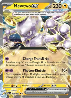 Mewtwo-ex 058/182 Faille Paradoxe