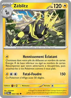 Zéblitz 063/182 Faille Paradoxe