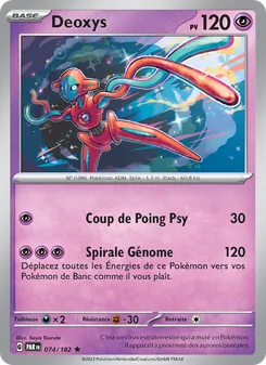 Deoxys 074/182 Faille Paradoxe