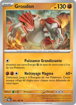 Groudon 093/182 Faille Paradoxe