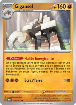 Gigansel 104/182 Faille Paradoxe