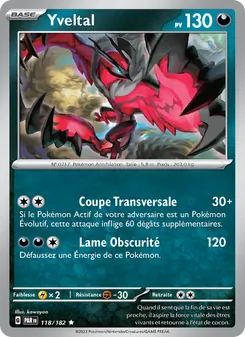 Yveltal 118/182 Faille Paradoxe