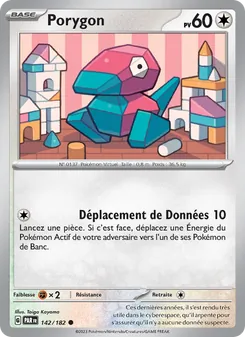 Porygon 142/182 Faille Paradoxe