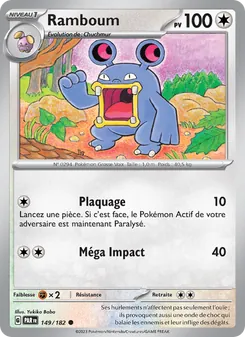 Ramboum 149/182 Faille Paradoxe