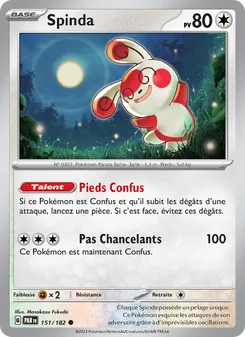 Spinda 151/182 Faille Paradoxe