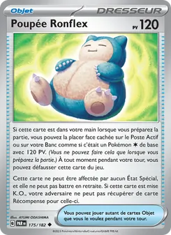 Poupée Ronflex 175/182 Faille Paradoxe