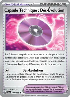 Capsule Technique : Dés-Évolution 177/182 Faille Paradoxe