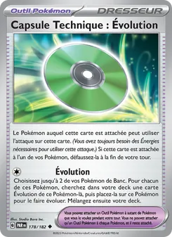 Capsule Technique : Évolution 178/182 Faille Paradoxe