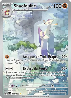 Shaofouine 200/182 Faille Paradoxe