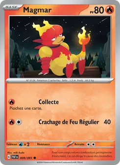 Magmar 009/091 Destinées de Paldea