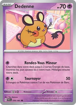 Dedenne 036/091 Destinées de Paldea