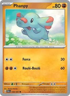 Phanpy 048/091 Destinées de Paldea