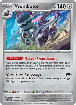 Vrombotor 065/091 Destinées de Paldea