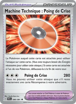 Capsule Technique : Poing de Crise 090/091 Destinées de Paldea