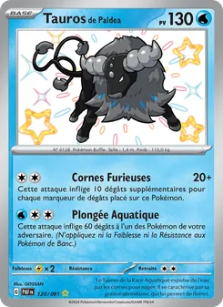 Tauros de Paldea 120/091 Destinées de Paldea