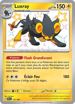 Luxray 137/091 Destinées de Paldea