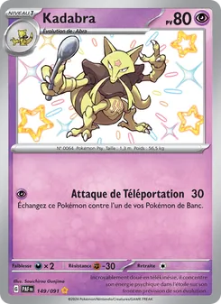 Kadabra 149/091 Destinées de Paldea