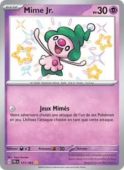 Mime Jr. 157/091 Destinées de Paldea