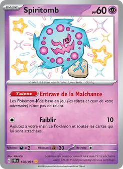 Spiritomb 158/091 Destinées de Paldea