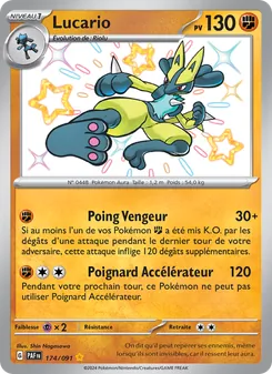 Lucario 174/091 Destinées de Paldea