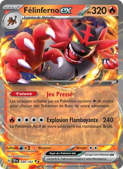 Félinferno-ex 034/162 Forces Temporelles