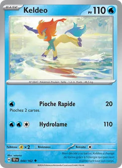 Keldeo 044/162 Forces Temporelles