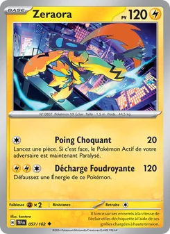 Zeraora 057/162 Forces Temporelles