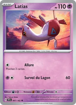 Latias 067/162 Forces Temporelles