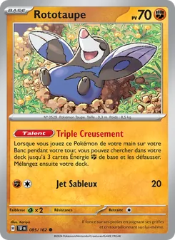 Rototaupe 085/162 Forces Temporelles