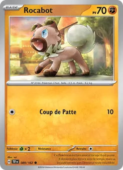 Rocabot 089/162 Forces Temporelles