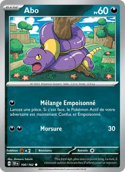 Abo 100/162 Forces Temporelles