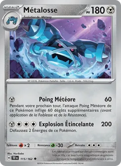 Métalosse 115/162 Forces Temporelles