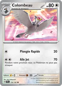 Colombeau 134/162 Forces Temporelles