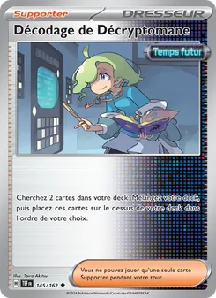 Décodage de Décryptomane 145/162 Forces Temporelles