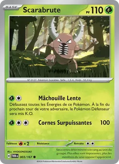 Scarabrute 003/167 Mascarade Crépusculaire